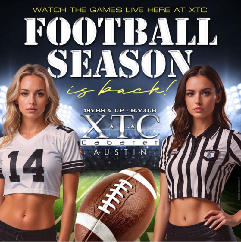 xtc austn strip club football party